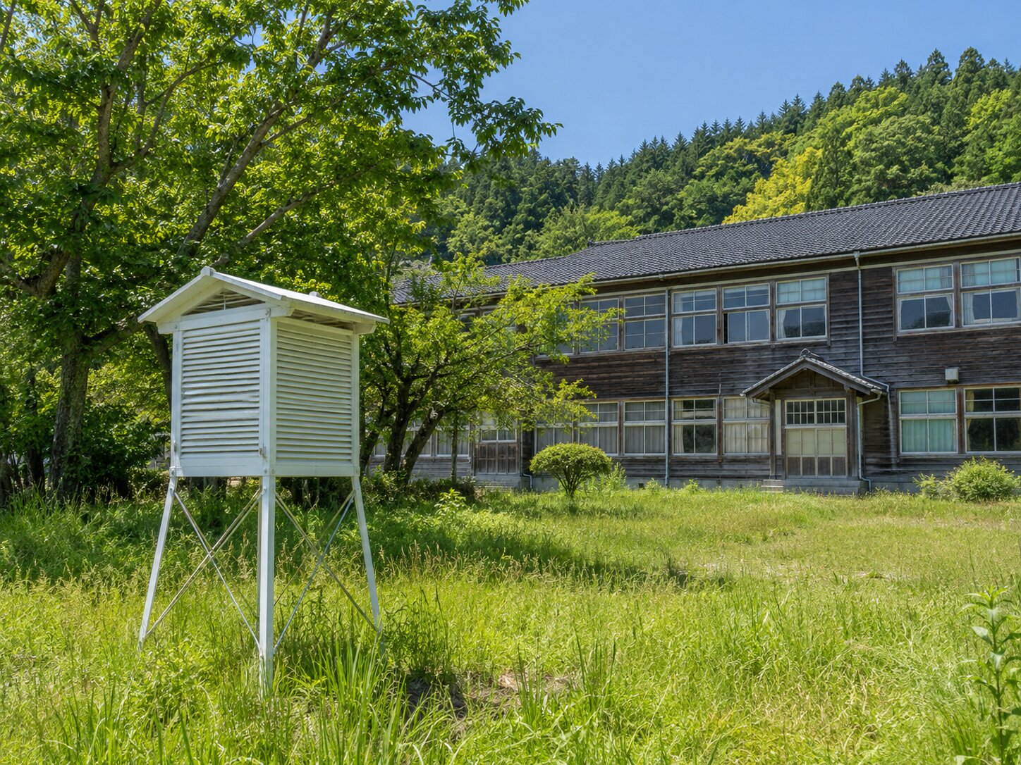 沢渡小学校の百葉箱に関する奇妙な記録