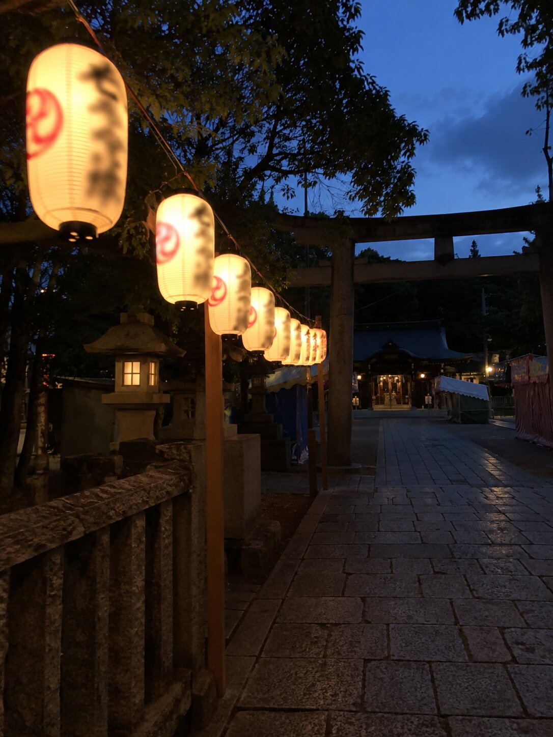 三ツ森八幡の奉納提灯に関する奇妙な記録