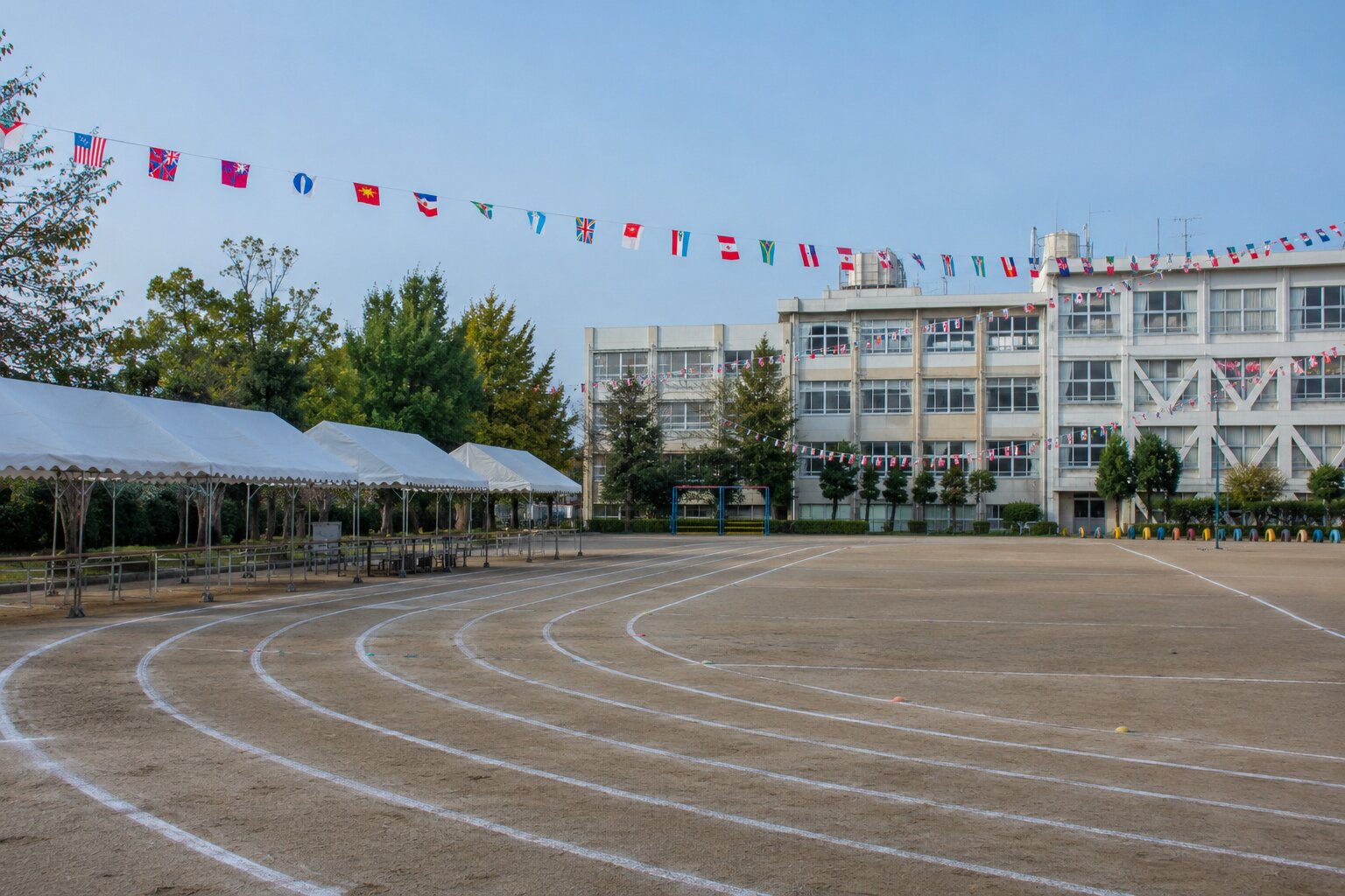 柳瀬東小学校の運動会のプログラムに関する奇妙な記録