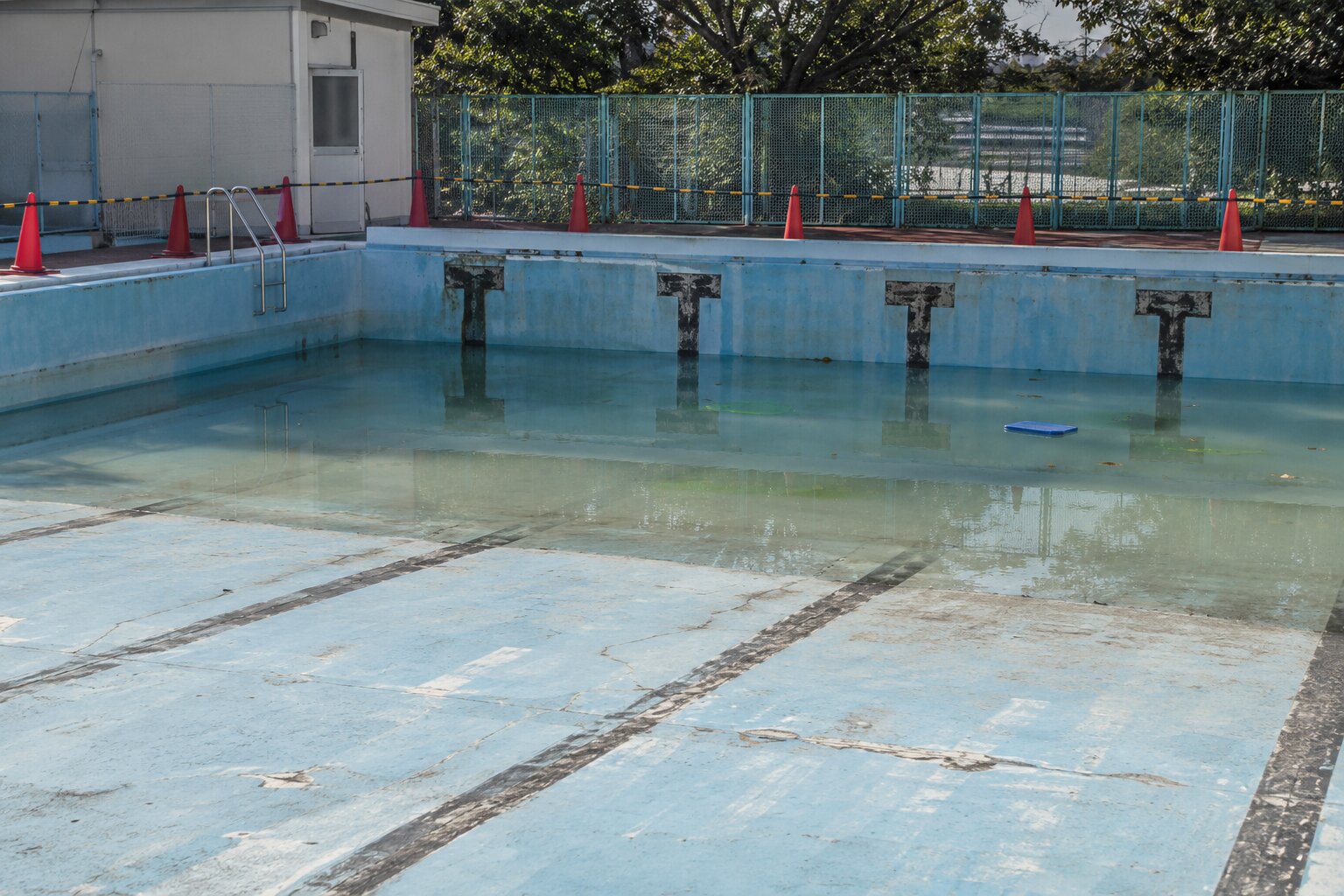 南條第一小学校のプールのビート板に関する奇妙な記録