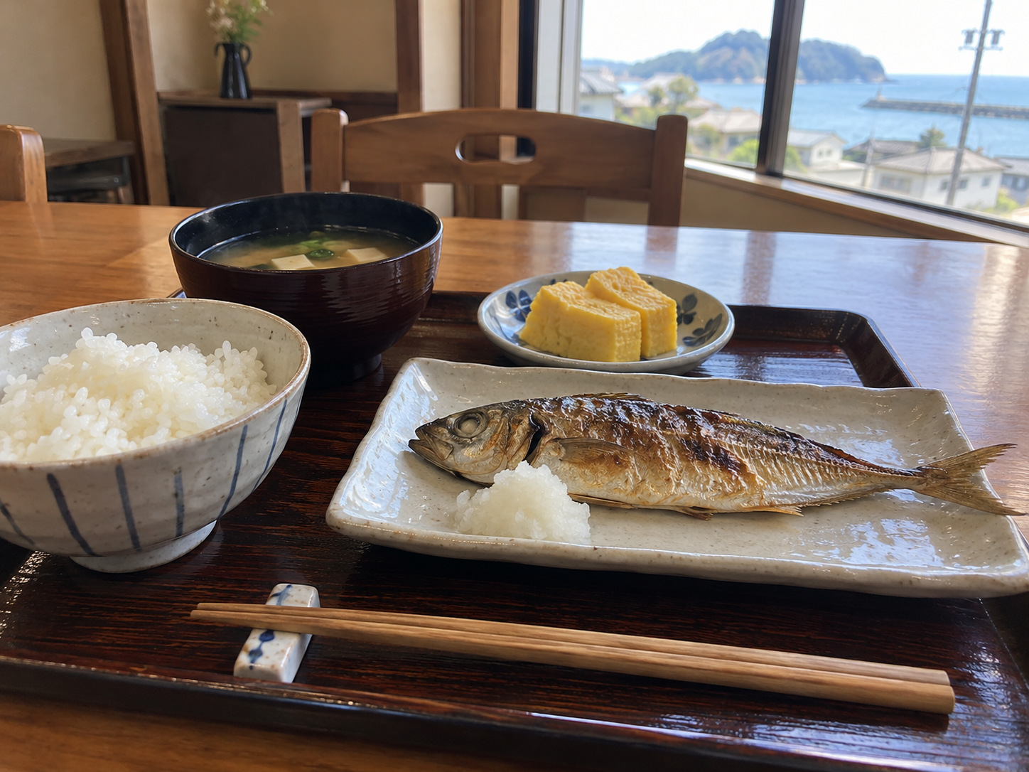 戸鳴の宿の朝食のアジに関する奇妙な記録