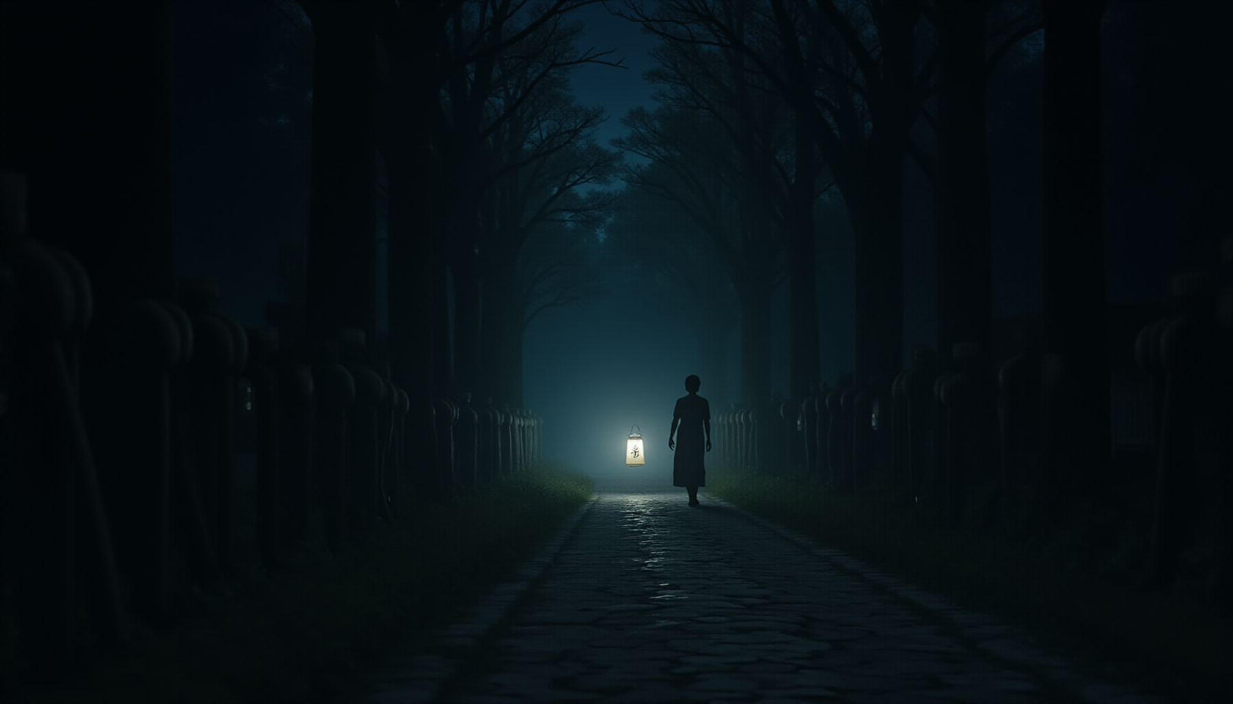 旧白川街道で語り継がれる聴こえない足音の正体とは何か