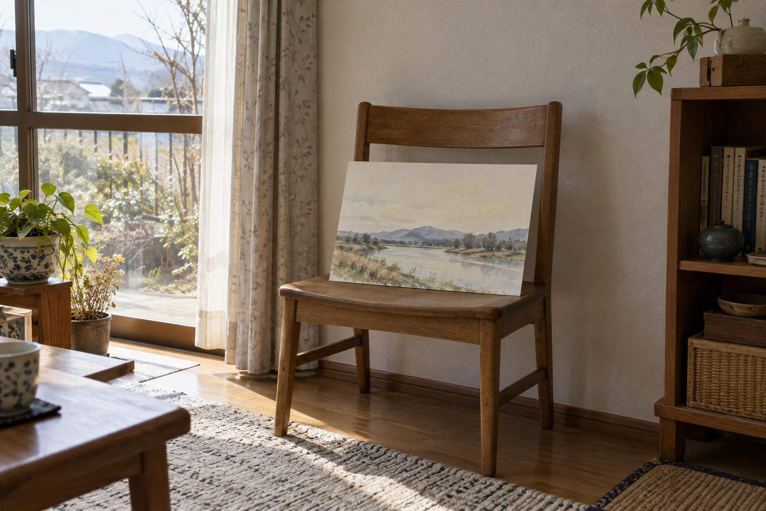 南條市の展覧会の案内への返事のはがきに関する奇妙な記録